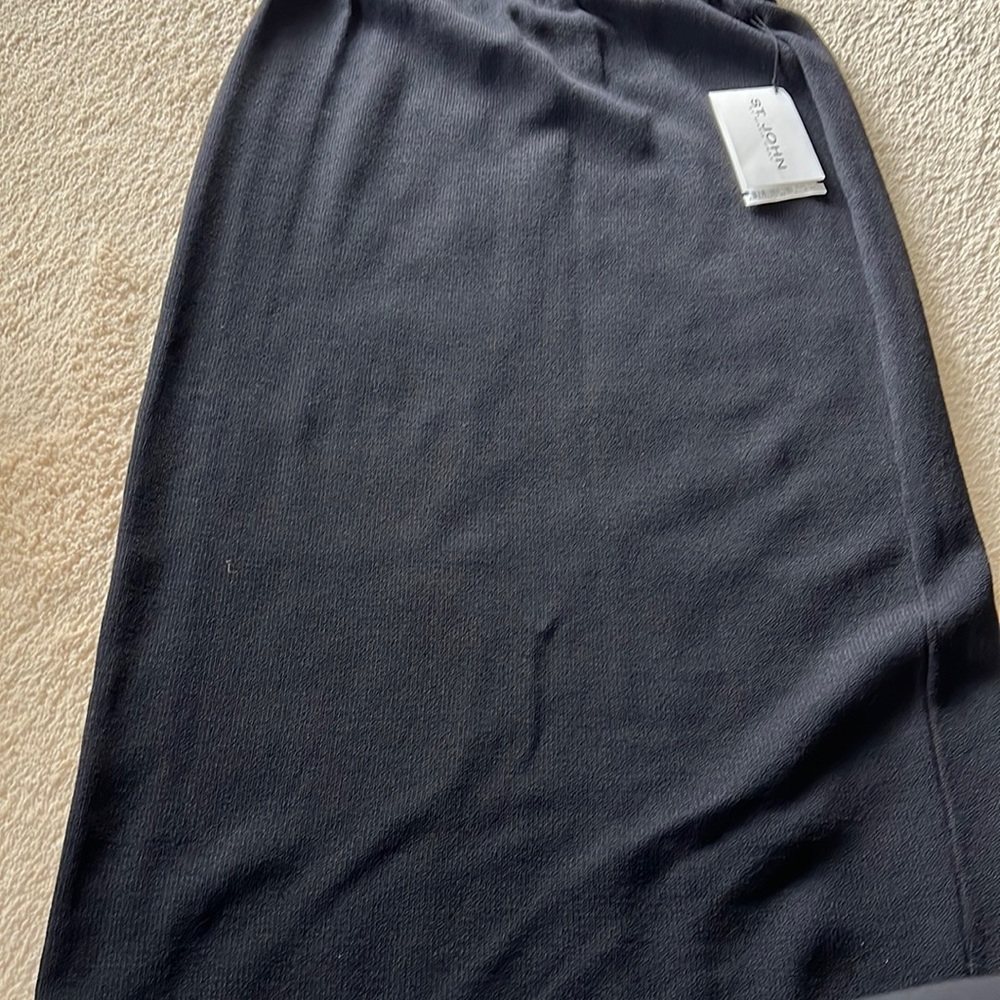 Nwt St. John vintage Santana knit maxi skirt size 14